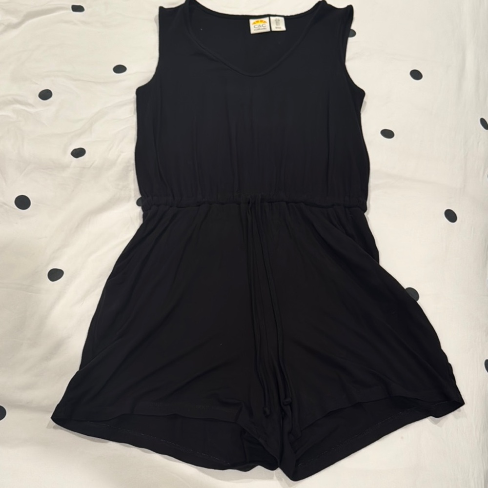 Elegant Black Women's Romper